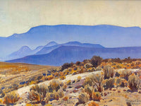 Smoky Morning By Maynard Dixon Fine Art Print