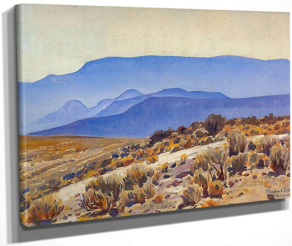 Smoky Morning By Maynard Dixon Fine Art Print