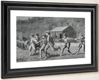 Snap The Whip, From Harper's Weekly, September 20, 1873 By Winslow Homer Fine Art Print