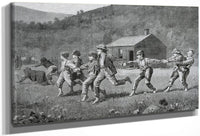 Snap The Whip, From Harper's Weekly, September 20, 1873 By Winslow Homer Fine Art Print