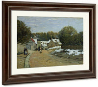 Snow Alfred Sisley By Alfred Sisley Fine Art Print