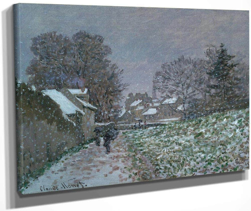 Snow At Argenteuil By Monet Claude Fine Art Print