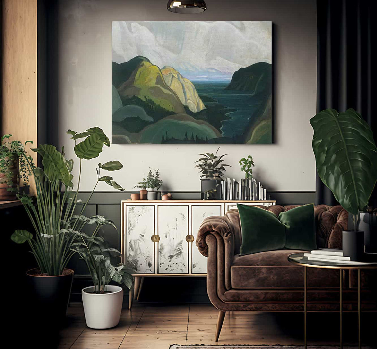 Snow Clouds By Frank Carmichael Fine Art Print