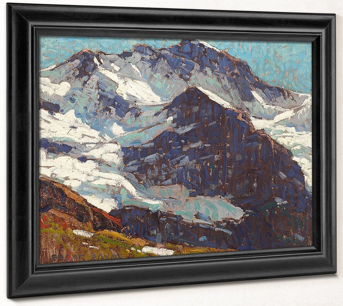 Snow Covered Peaks By Edgar Payne Fine Art Print
