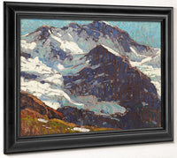 Snow Covered Peaks By Edgar Payne Fine Art Print