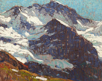 Snow Covered Peaks By Edgar Payne Fine Art Print