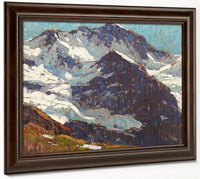 Snow Covered Peaks By Edgar Payne Fine Art Print