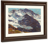 Snow Covered Peaks By Edgar Payne Fine Art Print