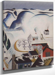 Snow Scene Catskills By Preston Dickinson Fine Art Print
