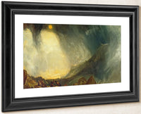 Snow Storm Hannibal And His Army Crossing The Alps By Jwm Turner Fine Art Print