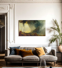 Snow Storm Hannibal And His Army Crossing The Alps By Jwm Turner Fine Art Print