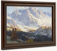 Snowy Peaks By Edgar Payne Fine Art Print