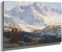 Snowy Peaks By Edgar Payne Fine Art Print