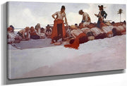 So The Treasure Was Divided By Howard Pyle Fine Art Print