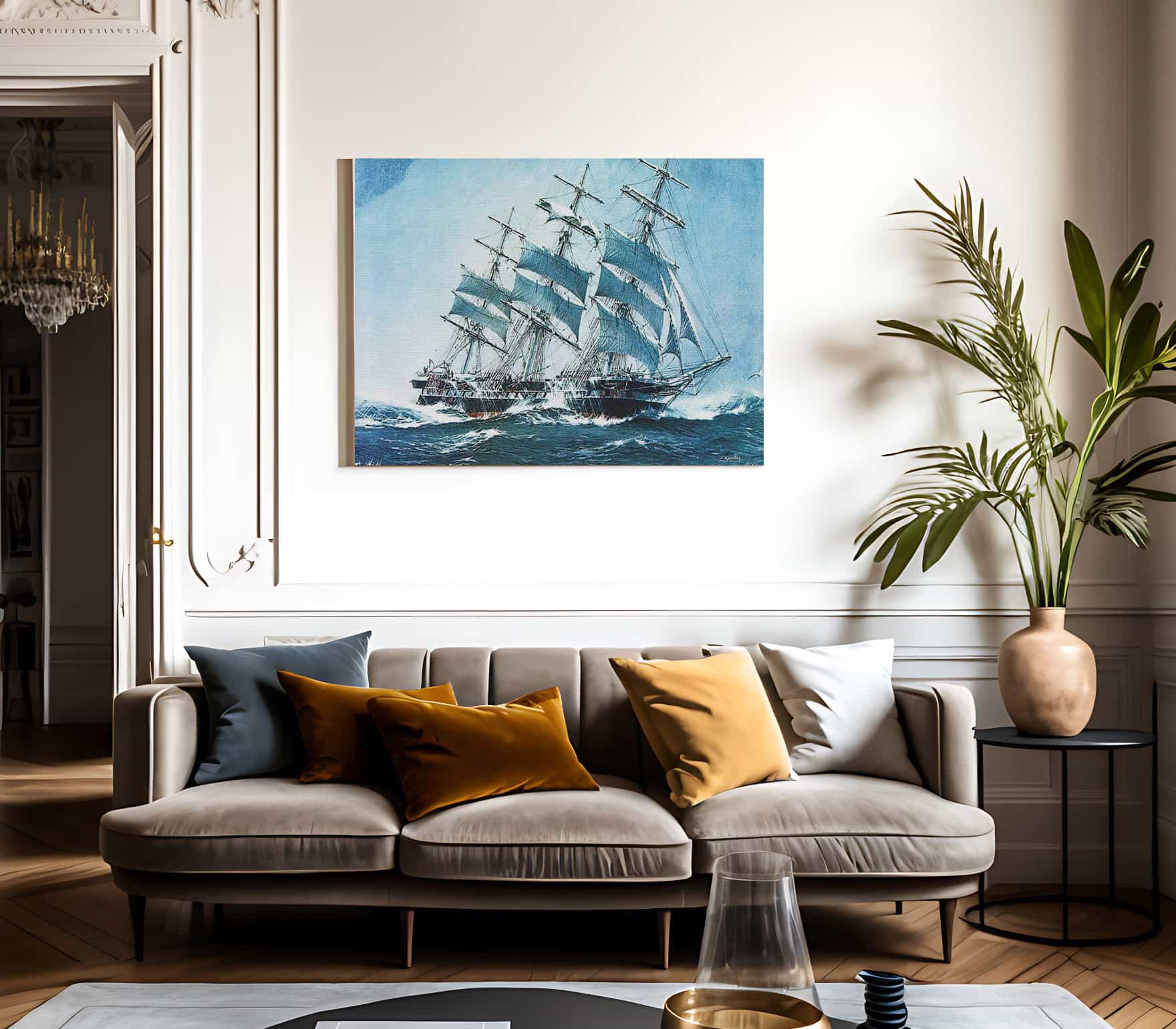 Sobraon By Jack Spurling Fine Art Print