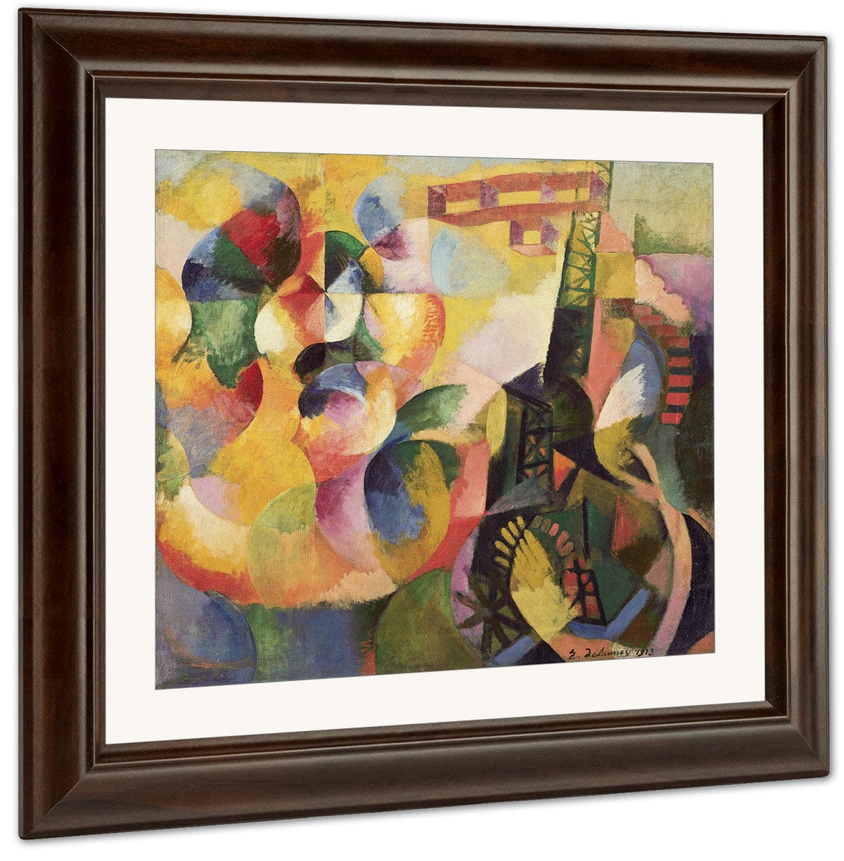 Soleil, Tour, Aeroplane By Robert Delaunay Fine Art Print