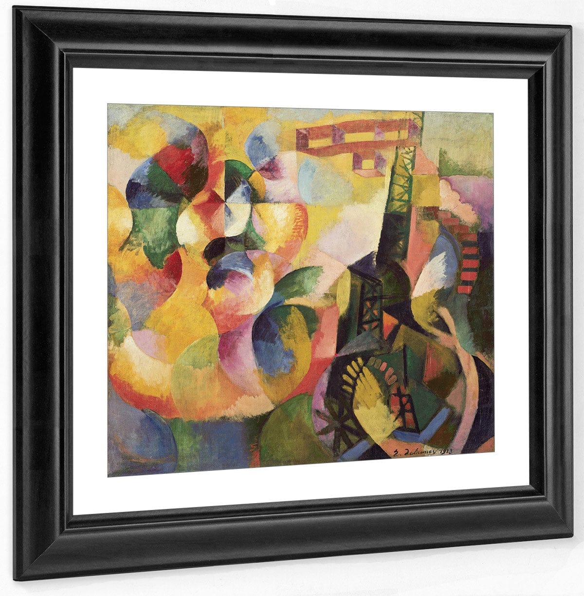 Soleil, Tour, Aeroplane By Robert Delaunay Fine Art Print
