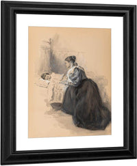 Sometime Poem Illustration 1896 By Alice Barber Stephens Fine Art Print