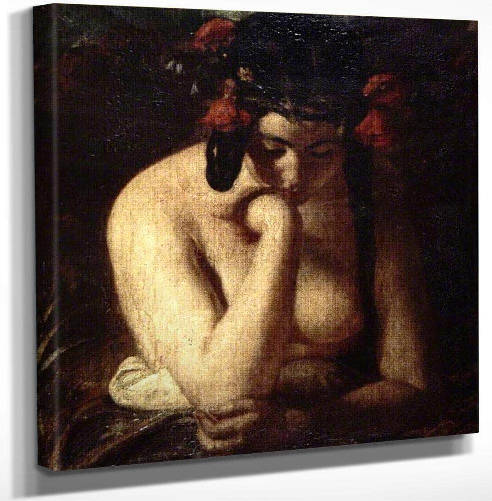 Somnolency By William Etty Fine Art Print