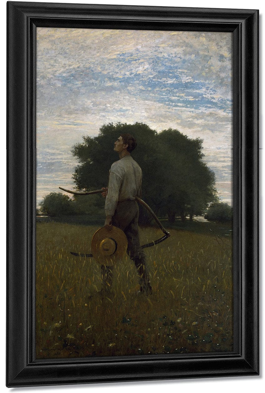 Song Of The Lark By Winslow Homer Fine Art Print