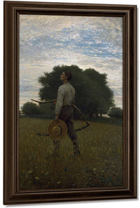 Song Of The Lark By Winslow Homer Fine Art Print