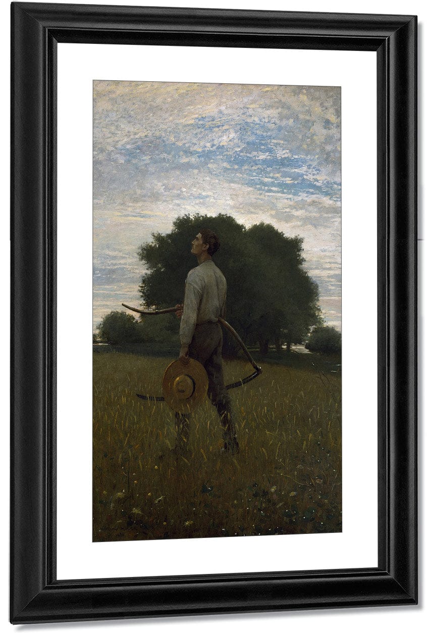 Song Of The Lark By Winslow Homer Fine Art Print