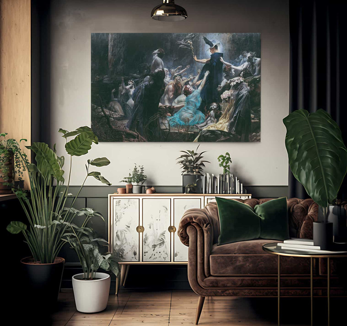 Souls On The Banks Of The Acheron 1898 By Adolf Hiremy Hirschl Fine Art Print