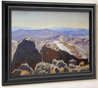 South From Quartz Mountain By Maynard Dixon Fine Art Print