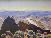 South From Quartz Mountain By Maynard Dixon Fine Art Print