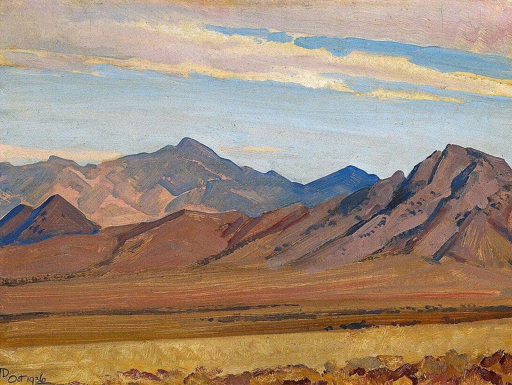 Southern Sierra' 1936 By Maynard Dixon Fine Art Print