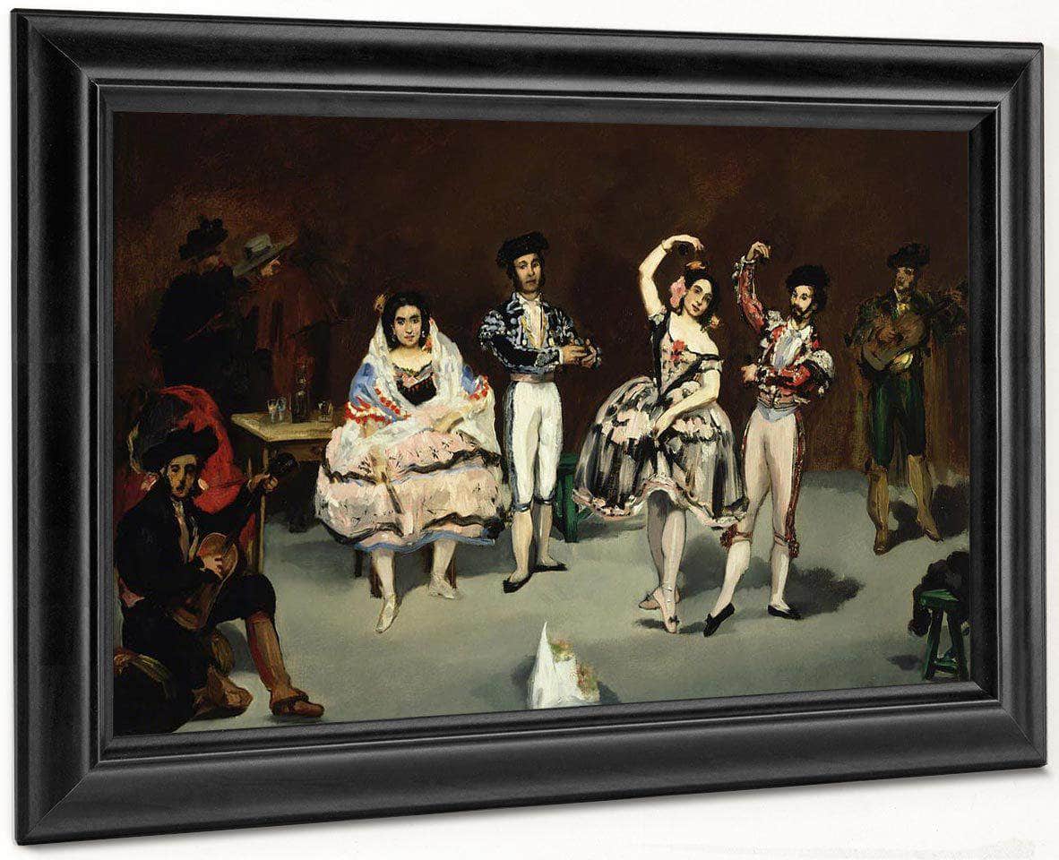 Spanish Ballet By  Manet Edouard Fine Art Print