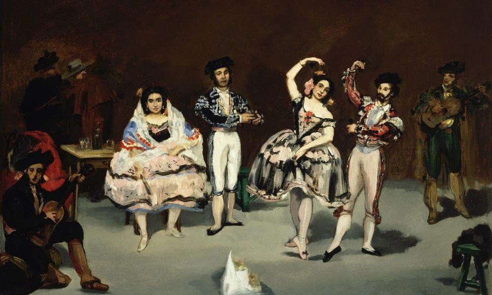 Spanish Ballet By  Manet Edouard Fine Art Print