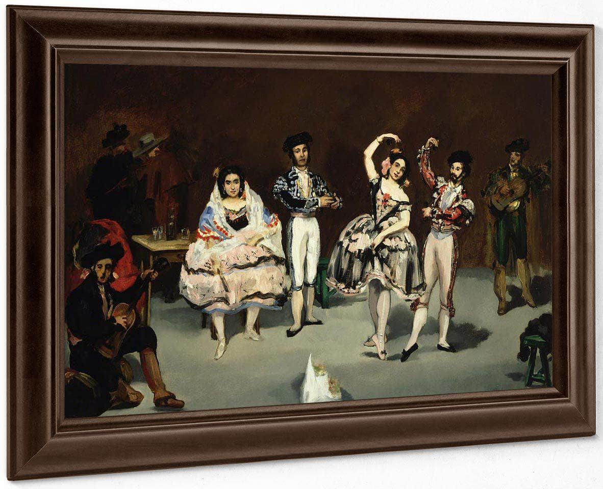 Spanish Ballet By  Manet Edouard Fine Art Print