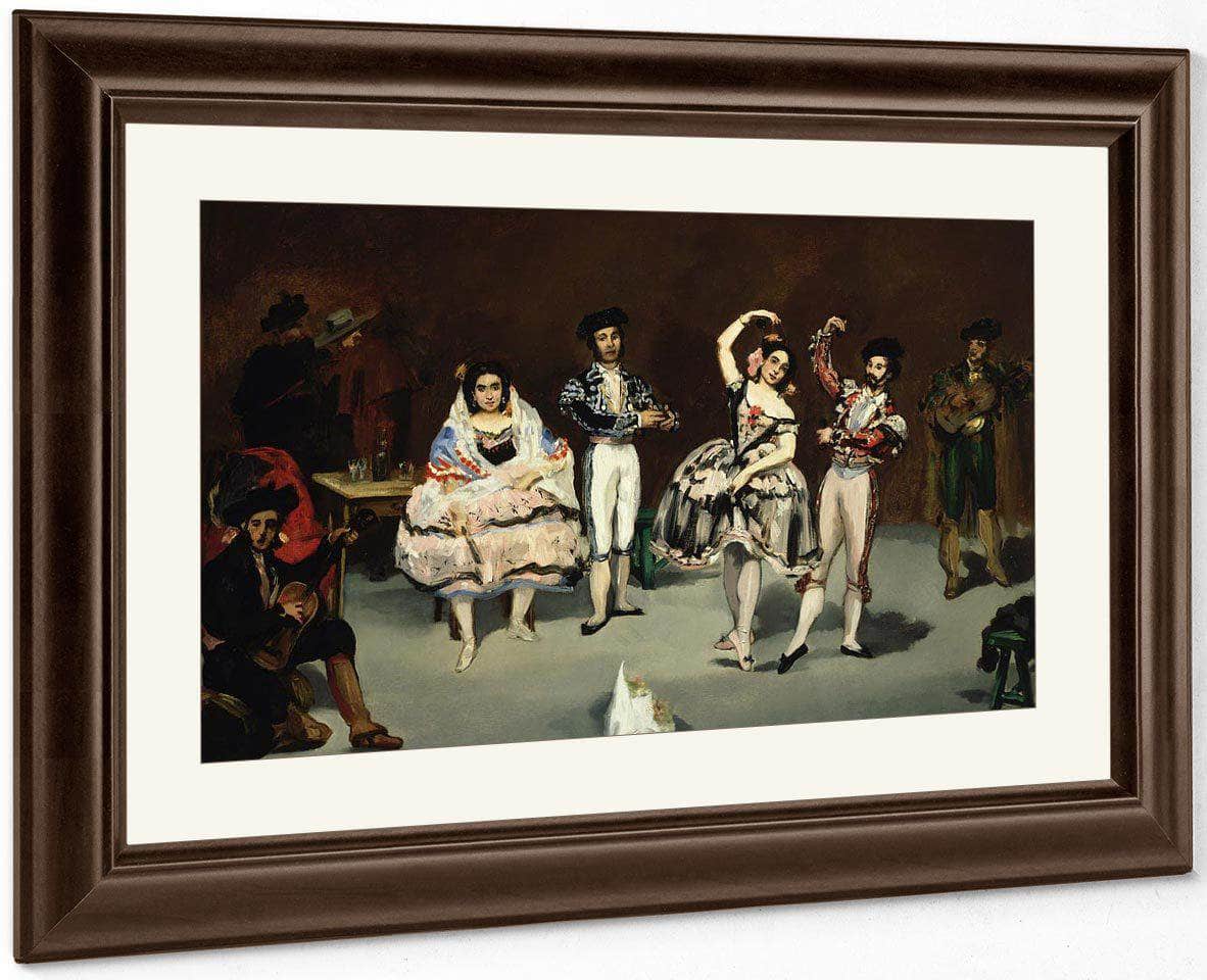 Spanish Ballet By  Manet Edouard Fine Art Print