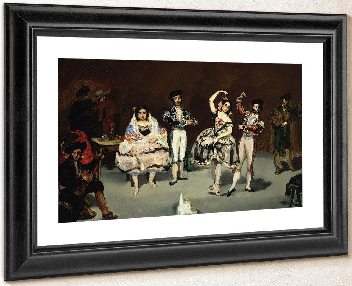 Spanish Ballet By  Manet Edouard Fine Art Print