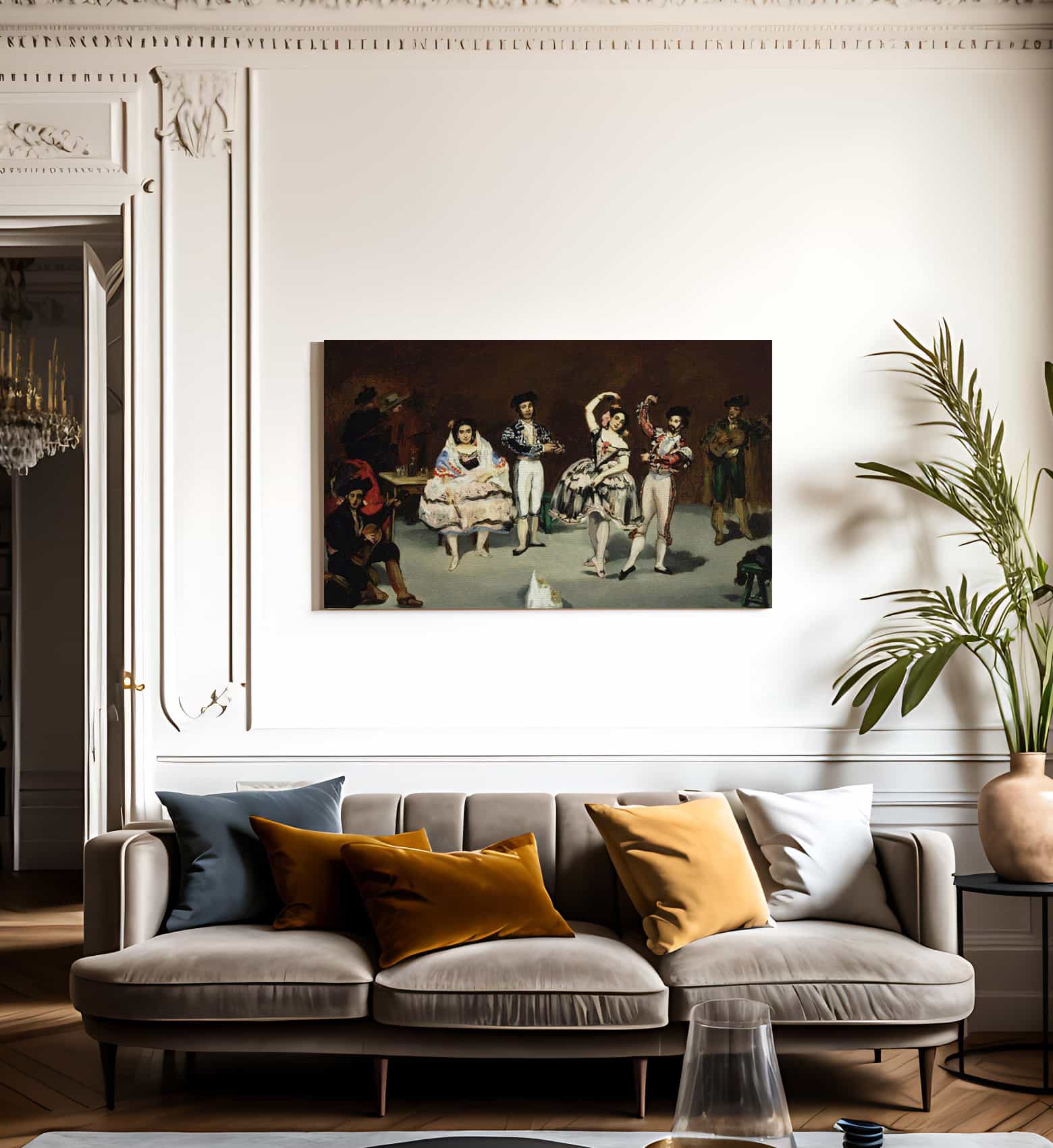 Spanish Ballet By  Manet Edouard Fine Art Print
