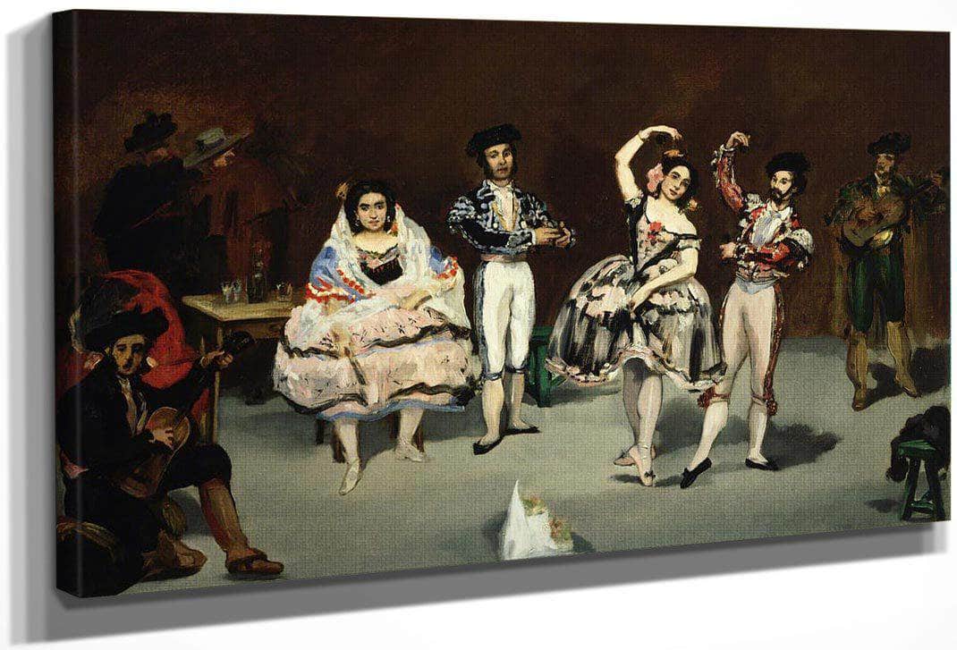 Spanish Ballet By  Manet Edouard Fine Art Print