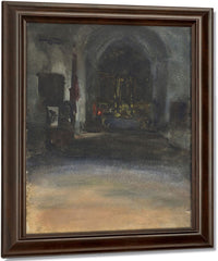 Spanish Church Interior By John Singer Sargent Fine Art Print