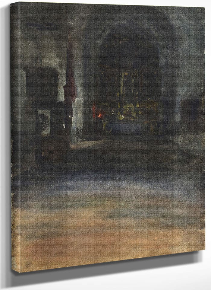 Spanish Church Interior By John Singer Sargent Fine Art Print