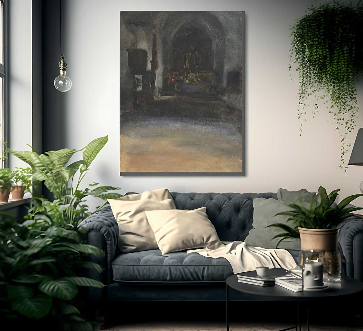 Spanish Church Interior By John Singer Sargent Fine Art Print