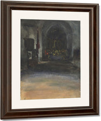 Spanish Church Interior By John Singer Sargent Fine Art Print