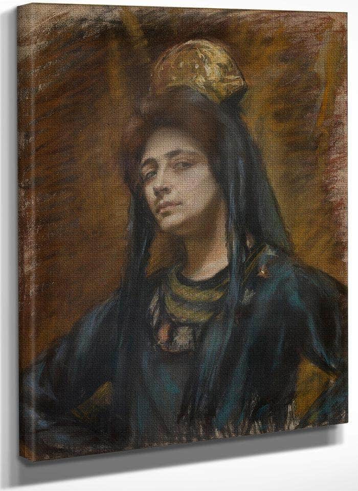 Spanish Comb By Alice Pike Barney Fine Art Print