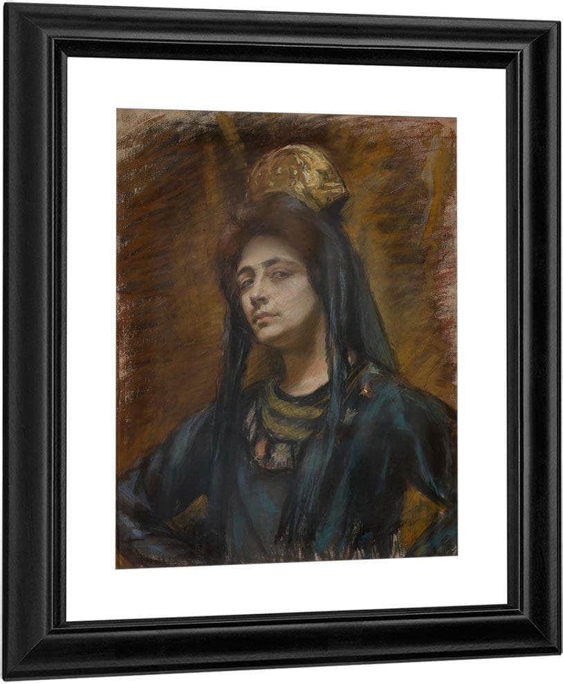 Spanish Comb By Alice Pike Barney Fine Art Print