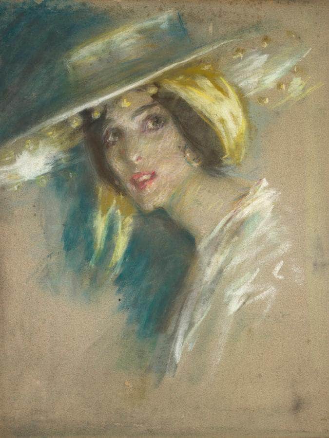 Spanish Fantasy I (Juliet Fremont) By Alice Pike Barney Fine Art Print