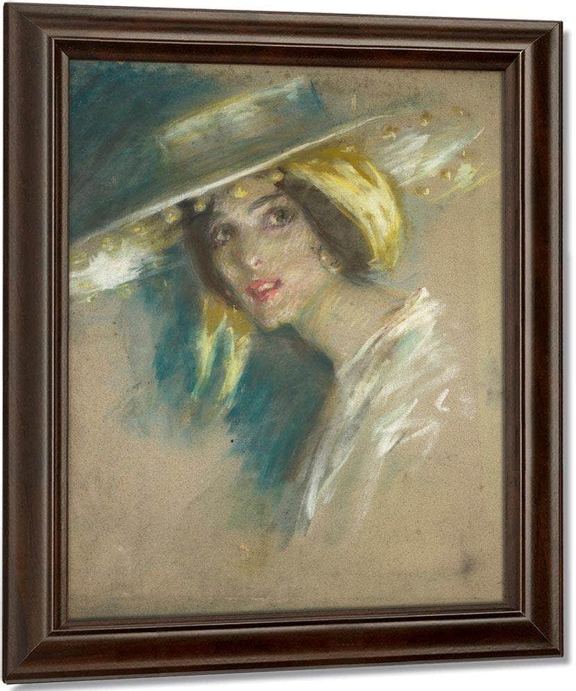 Spanish Fantasy I (Juliet Fremont) By Alice Pike Barney Fine Art Print