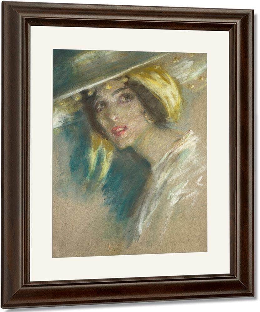 Spanish Fantasy I (Juliet Fremont) By Alice Pike Barney Fine Art Print