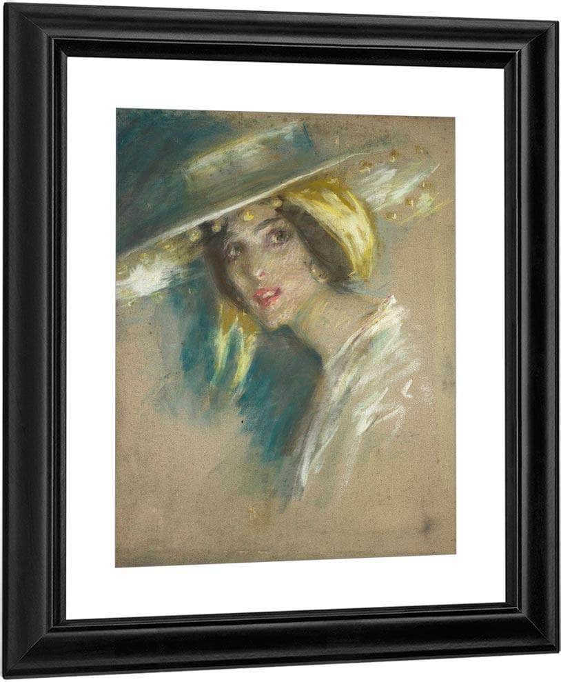 Spanish Fantasy I (Juliet Fremont) By Alice Pike Barney Fine Art Print