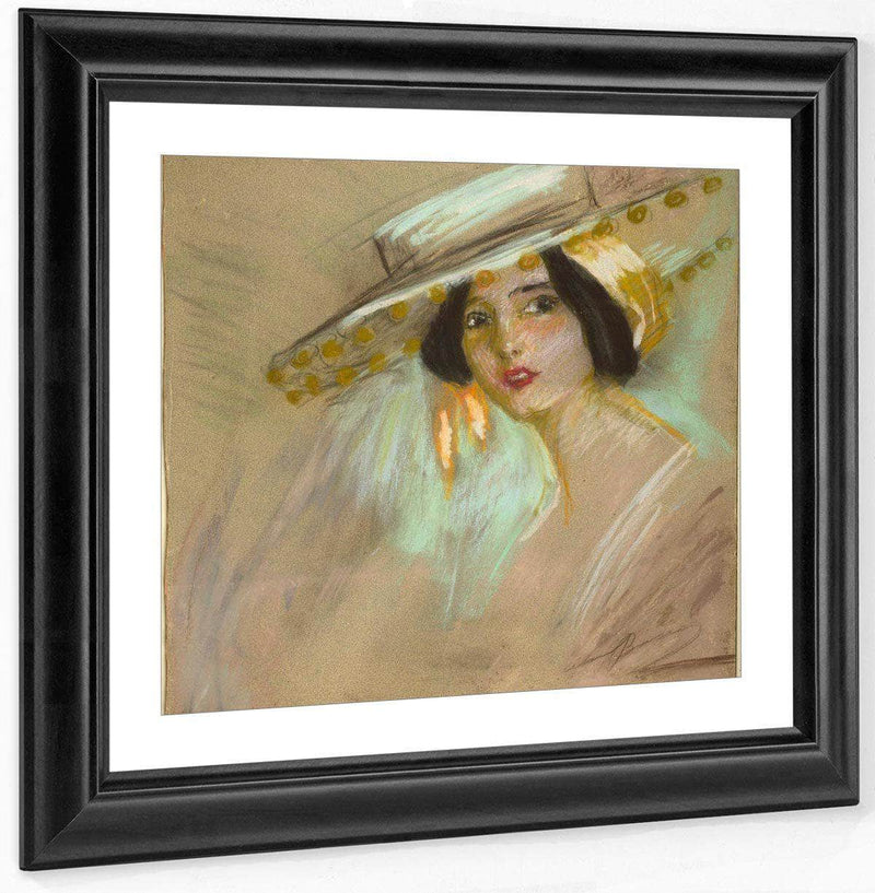 Spanish Fantasy Ii (Juliet Fremont) By Alice Pike Barney Fine Art Print