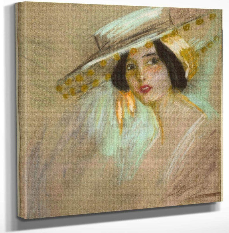 Spanish Fantasy Ii (Juliet Fremont) By Alice Pike Barney Fine Art Print