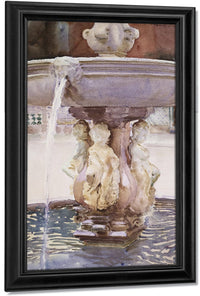 Spanish Fountain By John Singer Sargent Fine Art Print
